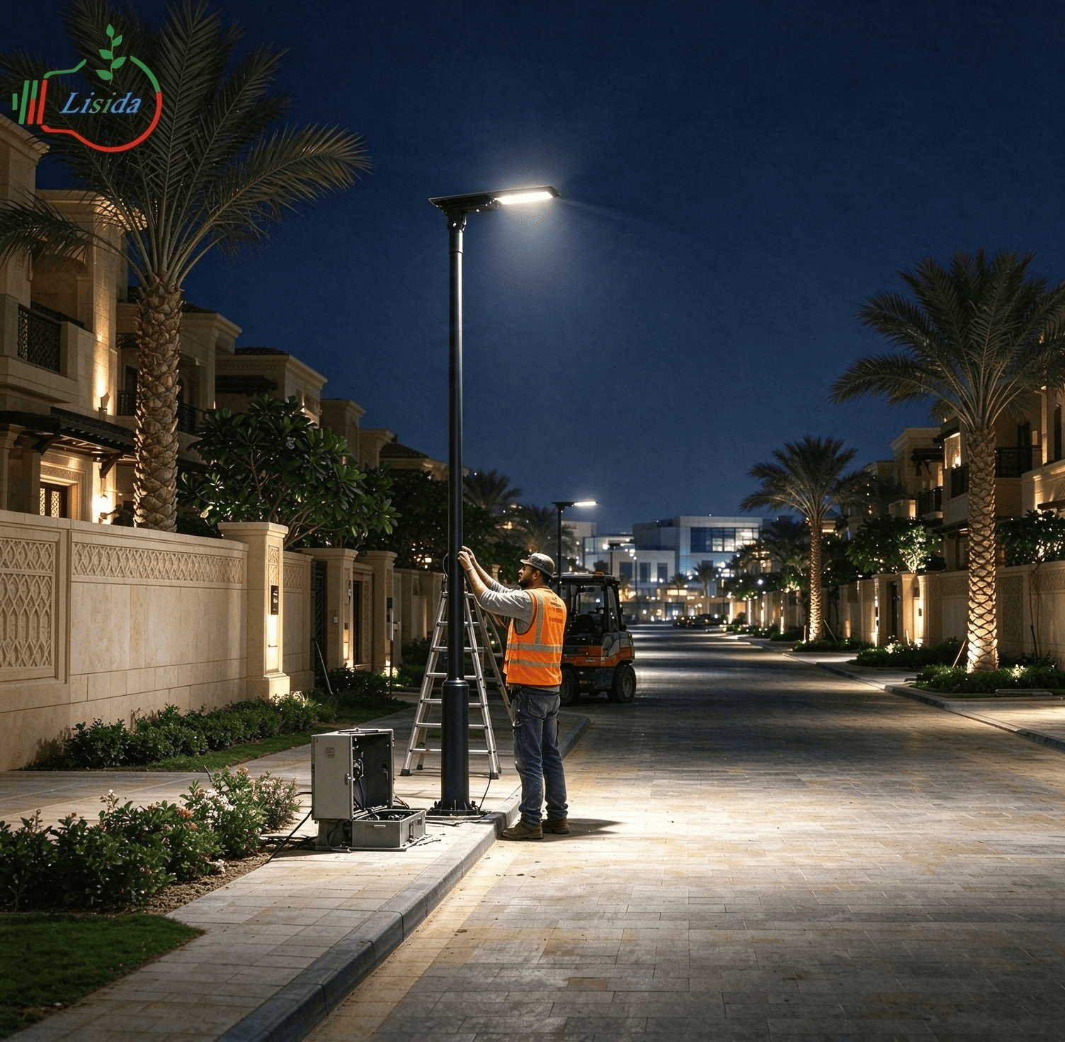 Solar Street Lights for Middle East High Temperature Projects