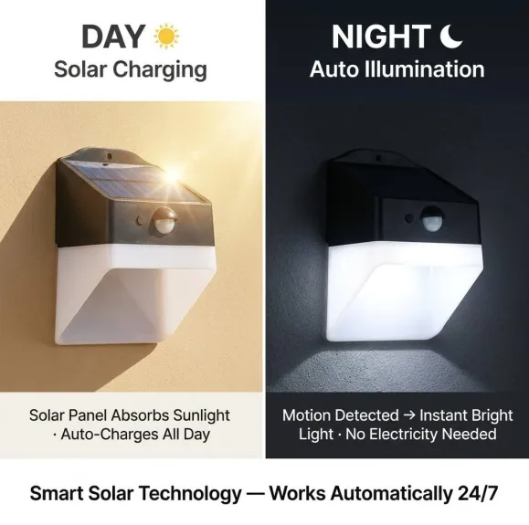 Day and night comparison Day and night comparison