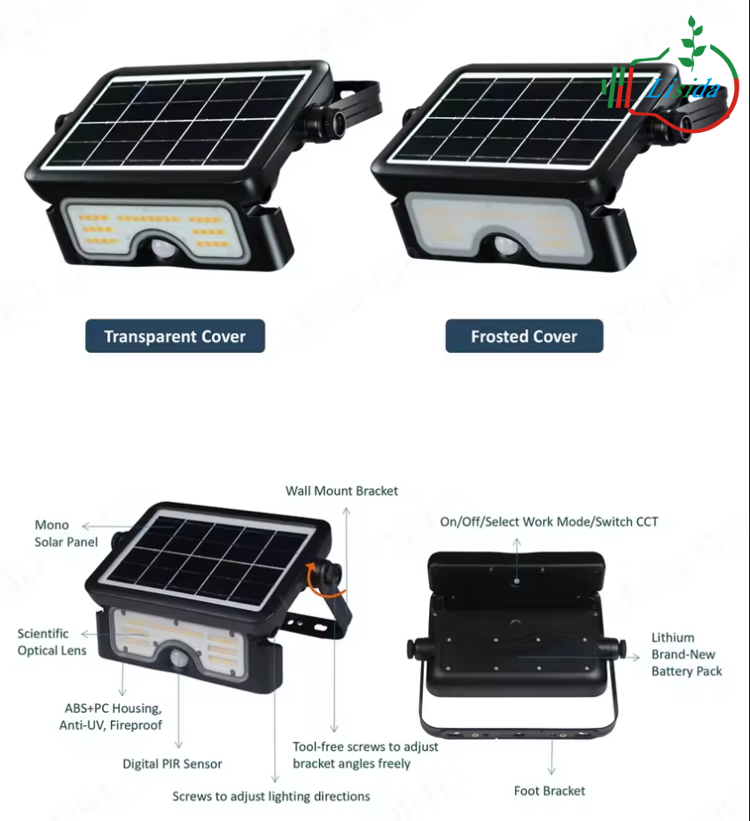 Solar Flood Light Schematic diagram