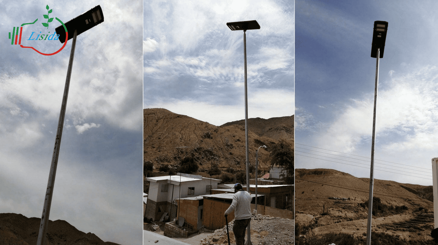 Construction Drawing of Solar Street Lights in Chile Construction Drawing of Solar Street Lights in Chile