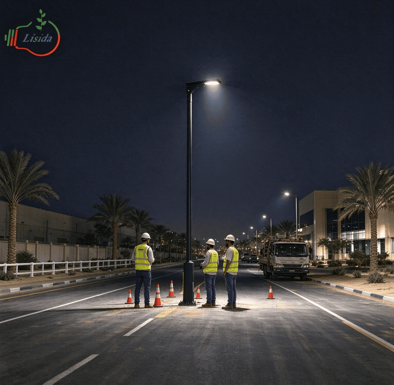 Solar street lights for Saudi project Solar street lights for Saudi project